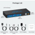 KVM-перемикач 8K60Hz   Displayport USB 3.0 KVM-перемикачі 4K120Hz DP1.4 KVM-перемикач із 4 
