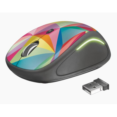 Миша Trust Yvi FX Wireless Mouse Geometrics