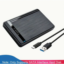 Корпус для жорсткого диска 6,35 см Tepy C/USB C 3.1 Gen 2 до SATA III Корпус для жорсткого диска 6,35 см Tepy C/USB C 3.1 Gen 2 до SATA III