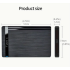 Корпус для жорсткого диска 6,35 см Tepy C/USB C 3.1 Gen 2 до SATA III 