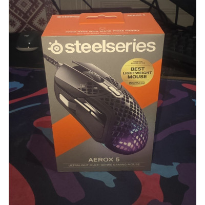 Ігрова миша SteelSeries Aerox 5 USB Black (62401)